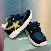 Carica l&#39;immagine nel visualizzatore di Gallery, Falcotto - Sneakers blu/giallo
