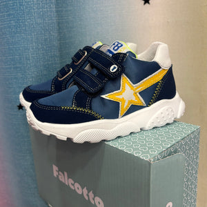 Falcotto - Sneakers blu/giallo