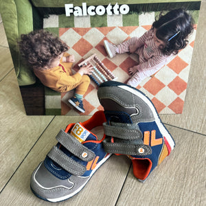 Falcotto- Sneakers Grigio/blu