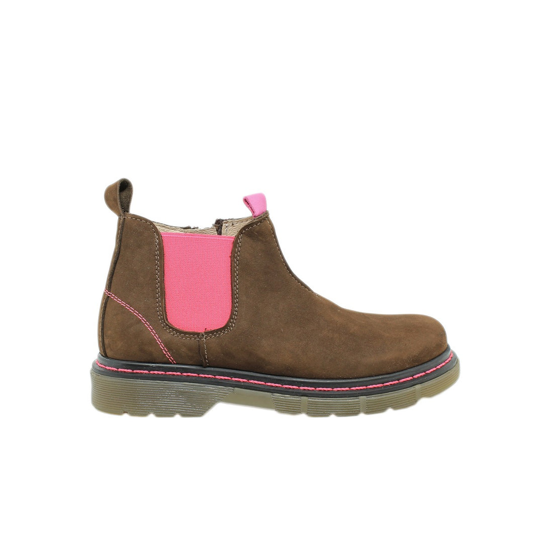 Bimbo shoes - Stivaletto marrone e rosa