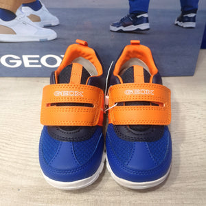 Geox - Scarpa sportiva royal/arancione