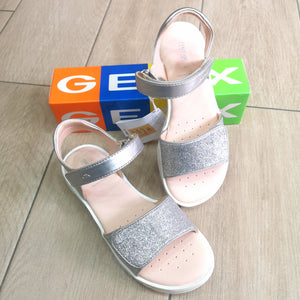 Geox - Sandalo Coralie Argento