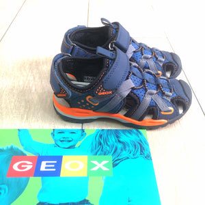 Geox - Semiaperto blu/arancione