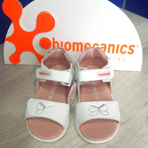 Biomecanics - Sandalo bianco fiocco