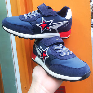 Geox - Sneakers blu/rosso stella